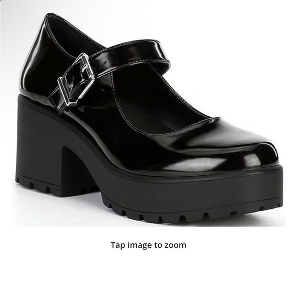 GB girls Shoes - GB Black Platform Mary Jane Shoes